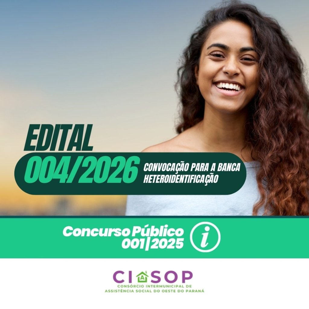 CIASOP divulga gabarito definitivo e resultado da prova objetiva do concurso público